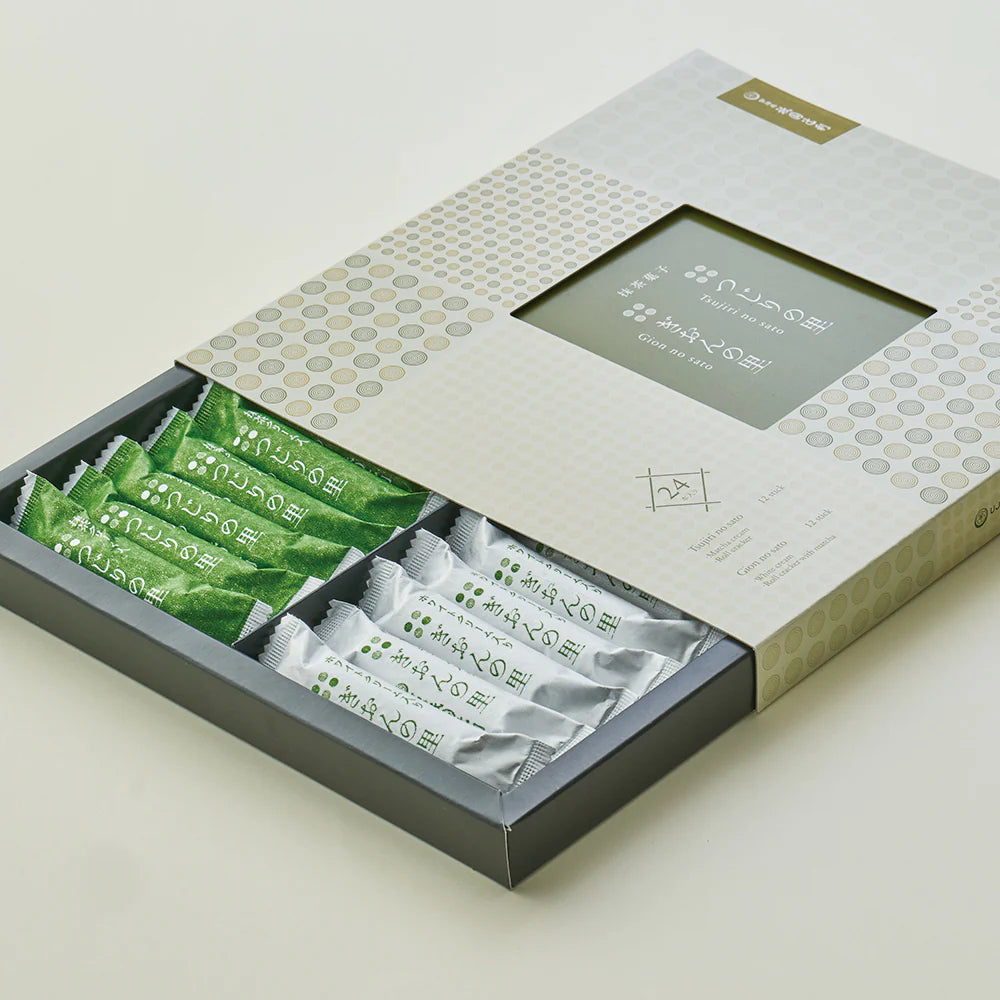 Gion Tsujiri's Rich Matcha Cream Roll 24 pcs