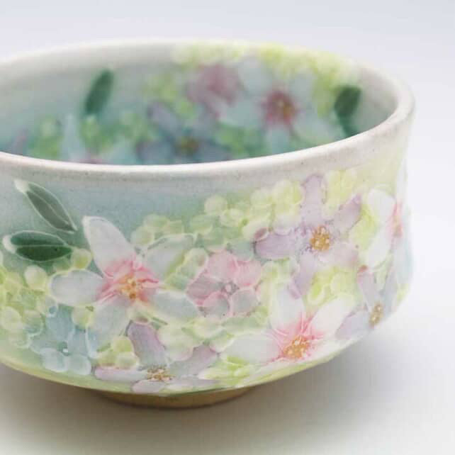 Kobo Yuzuriha Japanese Matcha Bowl - only one available, very rare
