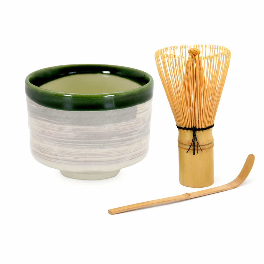 Minoyaki Japanese Matcha Tea Set