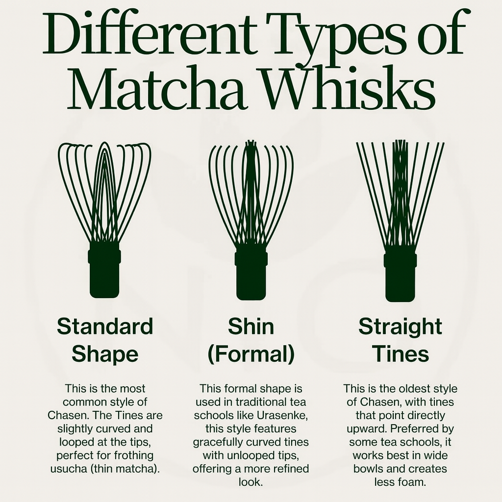Handcrafted Matcha Whisks - Shin Chasen