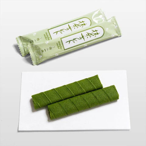 Marukyu Koyamaen Rich Matcha Cream Rolls (16 pieces) + Matcha Financier (8 bags)