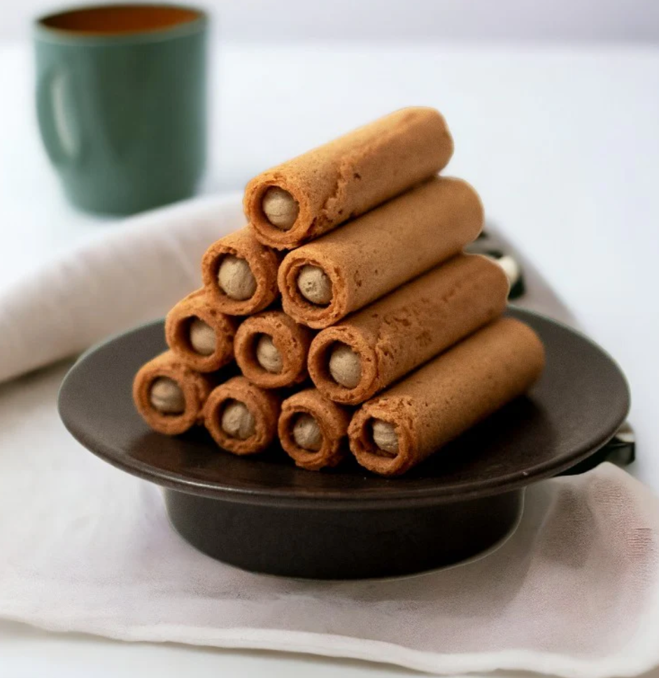 Yamamasa Koyamaen Hojicha Cream Rolls 13 pcs