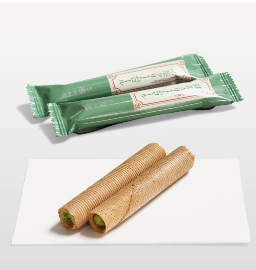 Marukyu Koyamaen Rich Matcha Cream Wafer Roll Selection (set of 2)