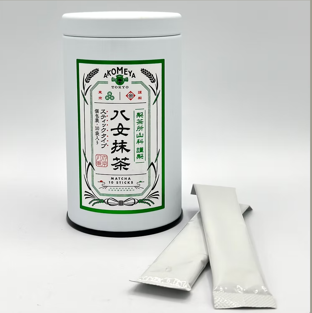 Akomeya Tokyo Premium Matcha Powder Sticks