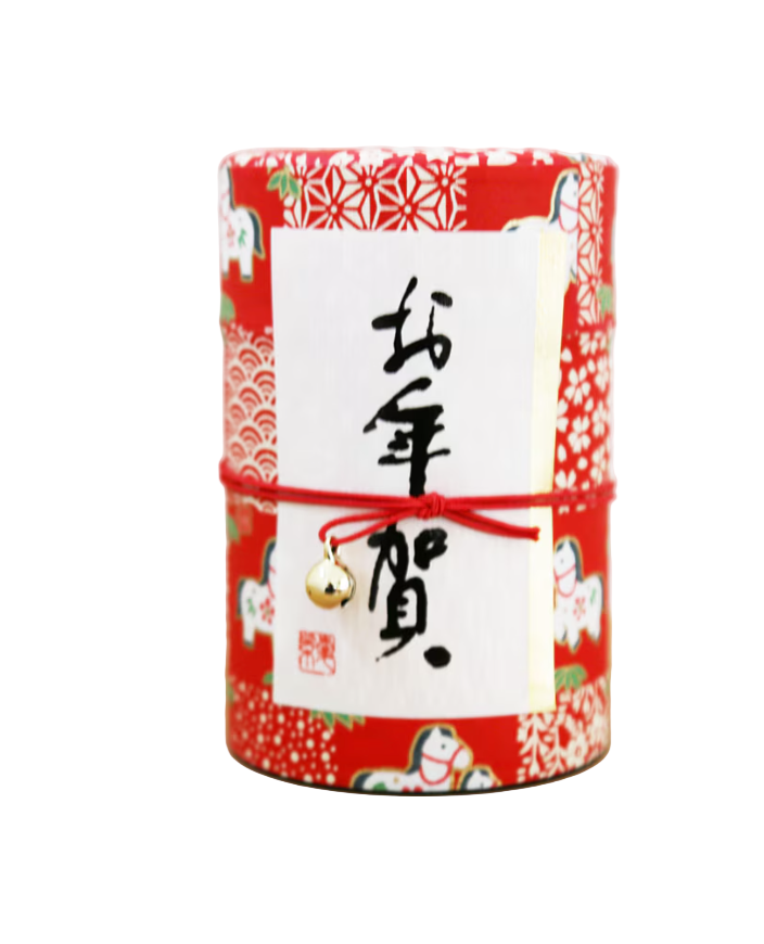 Saijoen Premium Sencha 100g tin (red)