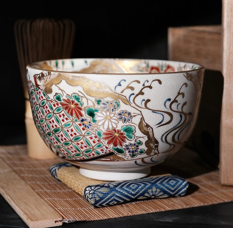Japanese Chawan Kyo-yaki