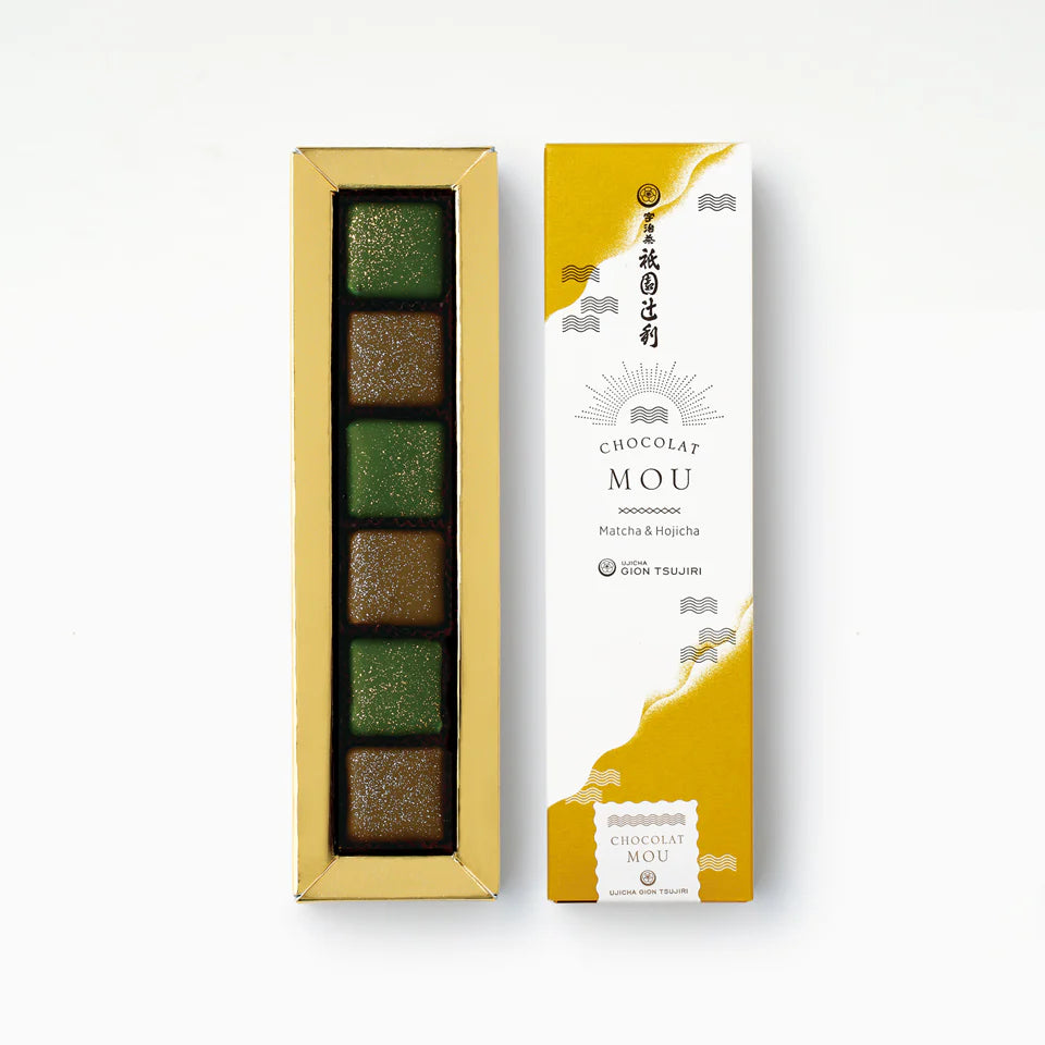 Gion Tsujiri Chocolate (3 each of Matcha and Hojicha)