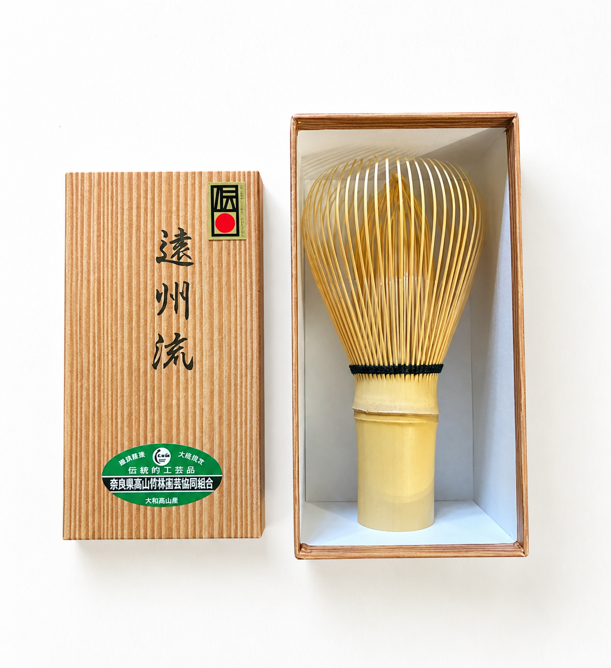 Premium Japanese Bamboo Matcha Whisk (Shin Chasen)