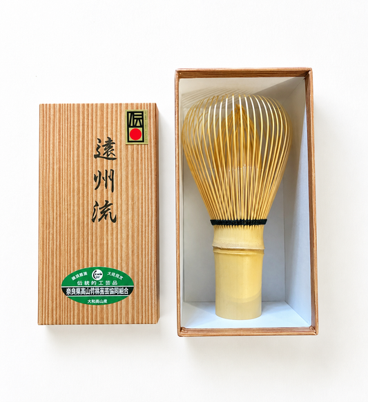 Premium Japanese Bamboo Matcha Whisk (Shin Chasen)