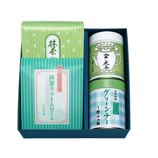 Marukyu Koyamaen Matcha and Sweets Gift Set