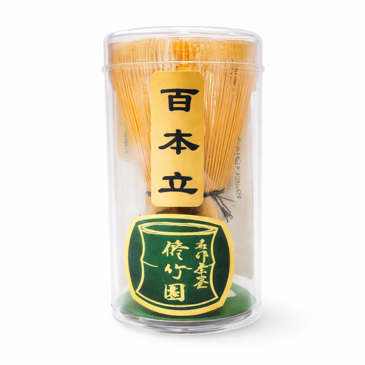 Shuchikuen Bamboo Matcha Whisk (Chasen) - 100 tips