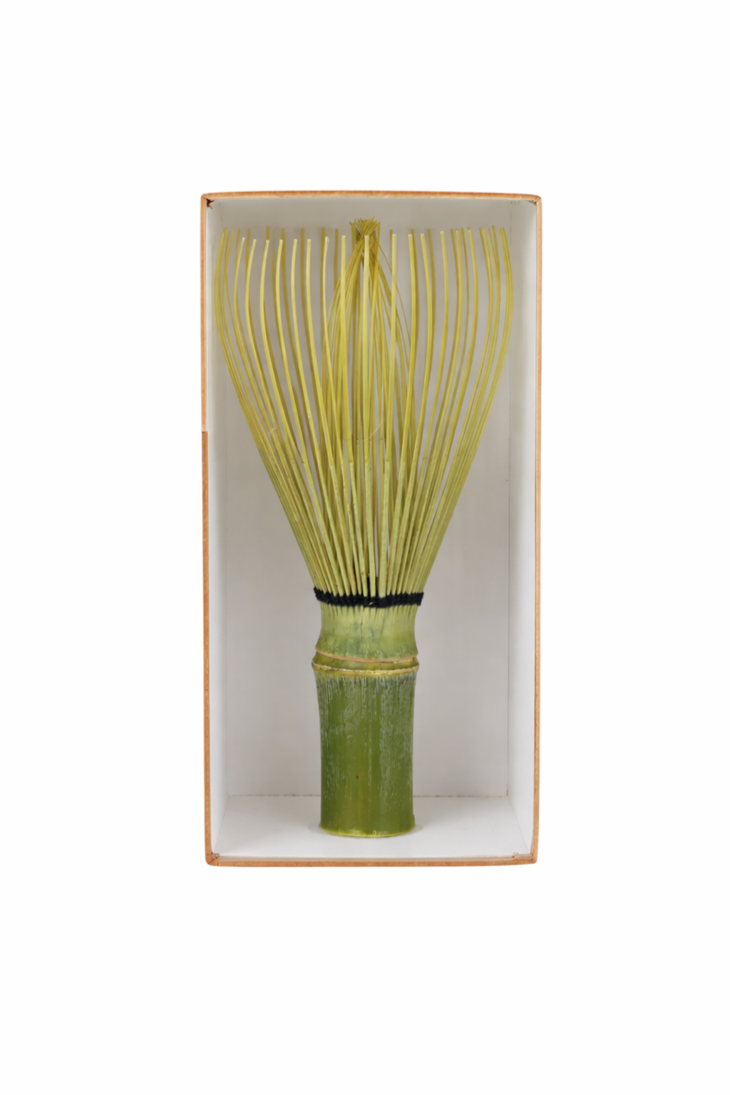 Kubo Tatehiro, Japanese Green Bamboo Whisk (very rare)