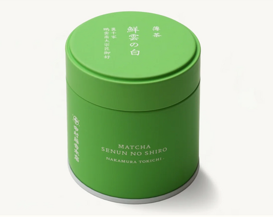 CLEARANCE SALE Nakamura Tokichi -  Matcha Senun no Shiro 30g