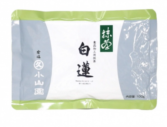 Marukyu Koyamaen Byakuren Matcha - Culinary grade 100g bag