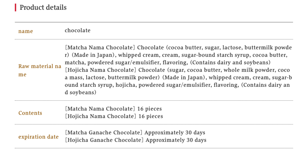 Itoh Kyuemon - Uji Tea Fresh Chocolate Matcha and Hojicha (Valentine's Day Gift)