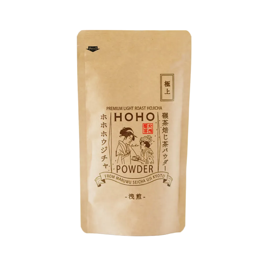 HOHO HOJICHA - Premium Light Roast Hojicha Powder (Kyoto exclusive)
