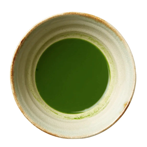 Tsuji Riichi Honten - Ceremonial Matcha drink in a bowl