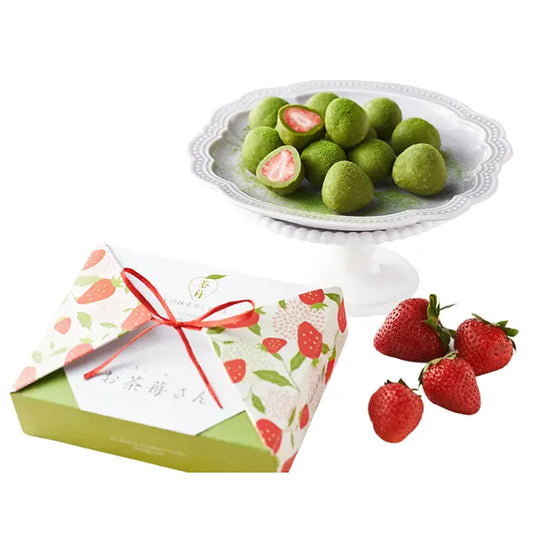 Itoh Kyuemon - Uji Matcha Strawberry Chocolate Truffles