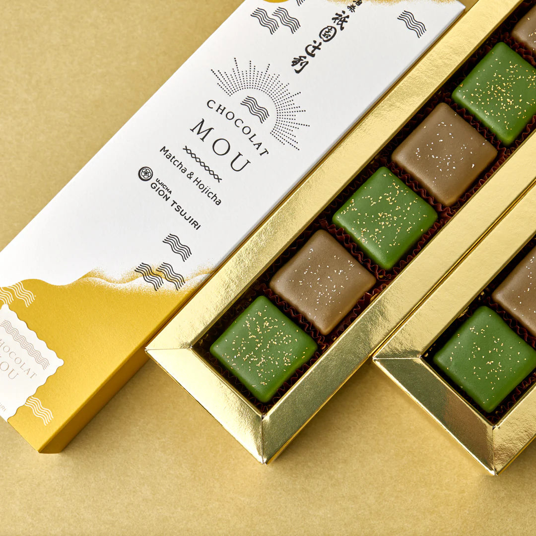 Gion Tsujiri Chocolate (3 each of Matcha and Hojicha)
